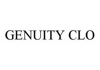 GENUITY CLO