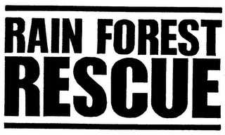 RAIN FOREST RESCUE