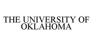 THE UNIVERSITY OF OKLAHOMA