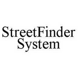 STREETFINDER SYSTEM