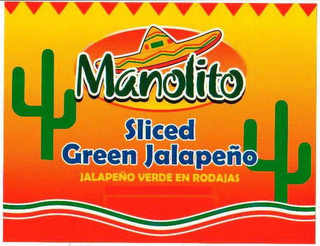 MANOLITO SLICED GREEN JALAPEÑO JALAPEÑO VERDE EN RODAJAS