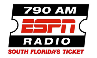 790 AM ESPN RADIO SOUTH FLORIDA'S TICKET