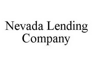 NEVADA LENDING COMPANY