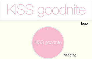 KISS GOODNITE LOGO HANGTAG