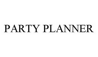 PARTY PLANNER