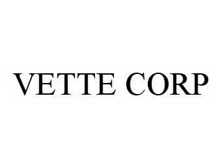 VETTE CORP