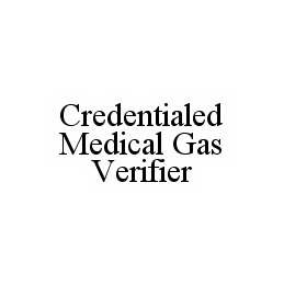 CREDENTIALED MEDICAL GAS VERIFIER