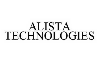 ALISTA TECHNOLOGIES