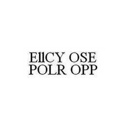 ELLCY OSE POLR OPP