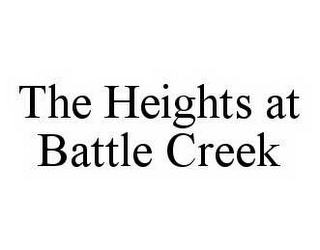 THE HEIGHTS AT BATTLE CREEK