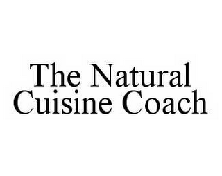 THE NATURAL CUISINE COACH