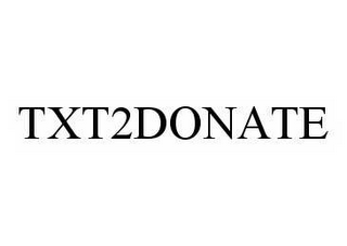 TXT2DONATE