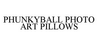 PHUNKYBALL PHOTO ART PILLOWS