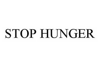 STOP HUNGER