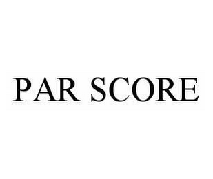 PAR SCORE