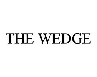 THE WEDGE