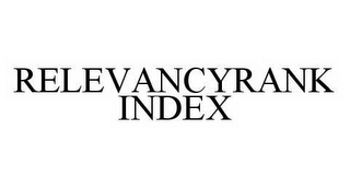 RELEVANCYRANK INDEX