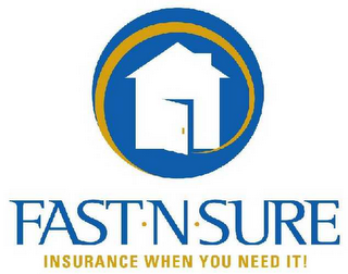 FAST N SURE INSURANCE WHEN YOU NEED IT!