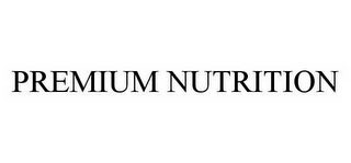 PREMIUM NUTRITION