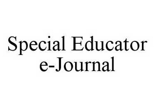 SPECIAL EDUCATOR E-JOURNAL