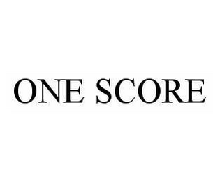 ONE SCORE