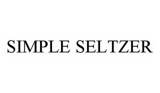 SIMPLE SELTZER