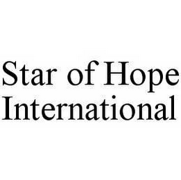 STAR OF HOPE INTERNATIONAL