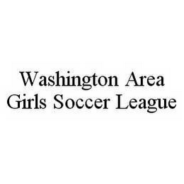 WASHINGTON AREA GIRLS SOCCER LEAGUE