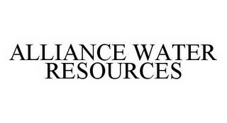 ALLIANCE WATER RESOURCES