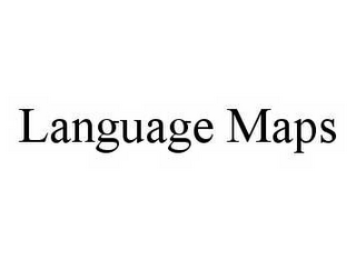 LANGUAGE MAPS