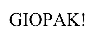 GIOPAK!