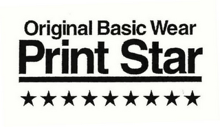 ORIGINAL BASIC WEAR PRINT STAR