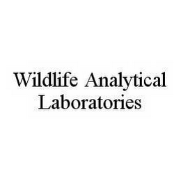 WILDLIFE ANALYTICAL LABORATORIES