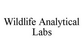 WILDLIFE ANALYTICAL LABS