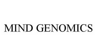 MIND GENOMICS