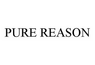 PURE REASON