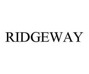 RIDGEWAY