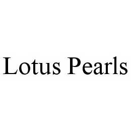 LOTUS PEARLS