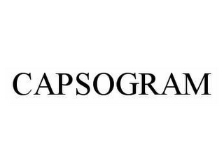 CAPSOGRAM