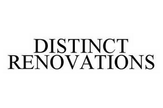 DISTINCT RENOVATIONS