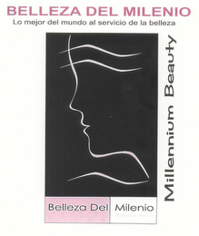 BELLEZA DEL MILENIO LO MEJOR DL MUNDO AL SERVICIO DE LA BELLEZA MILLENNIUM BEAUTY BELLEZA DEL MILENIO