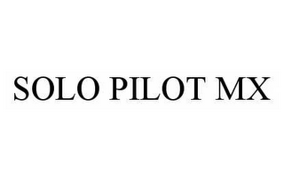 SOLO PILOT MX