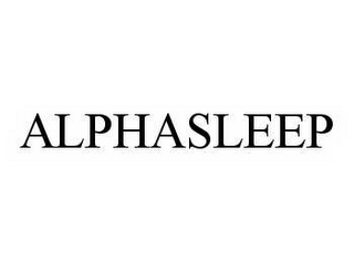 ALPHASLEEP