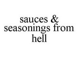 SAUCES & SEASONINGS FROM HELL