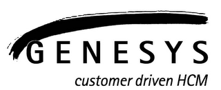 GENESYS CUSTOMER DRIVEN HCM