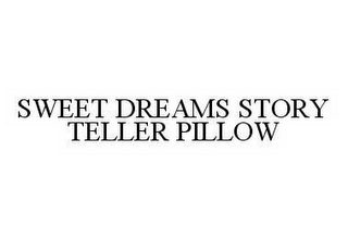 SWEET DREAMS STORY TELLER PILLOW