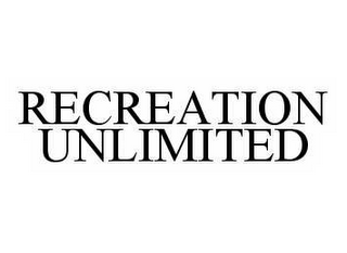 RECREATION UNLIMITED