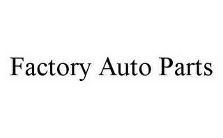 FACTORY AUTO PARTS