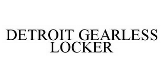 DETROIT GEARLESS LOCKER