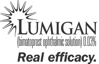 LUMIGAN (BIMATOPROST OPHTHALMIC SOLUTION) 0.03% REAL EFFICACY.